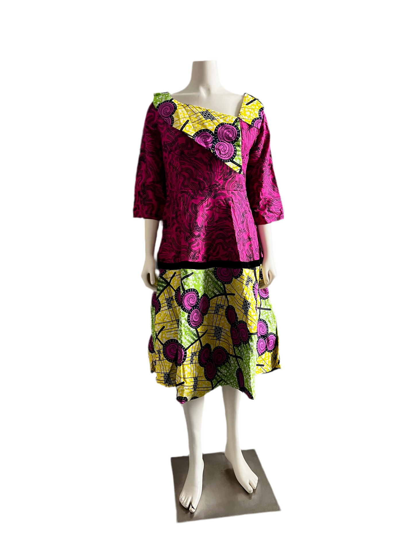 Afro Elza Dress Afro American Outfits