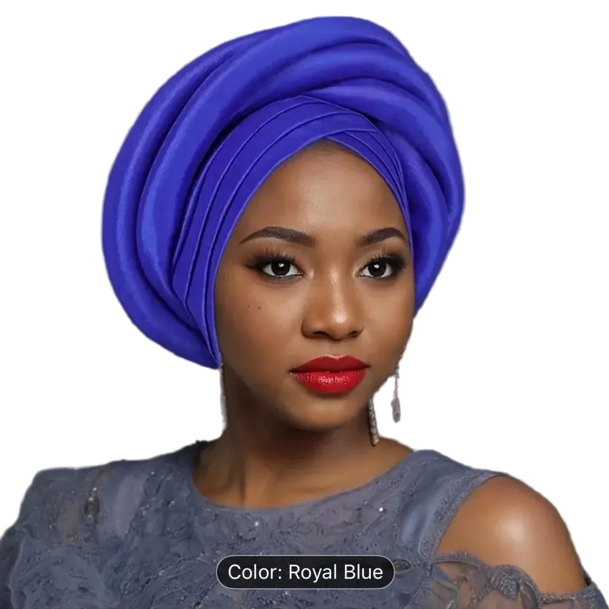 African Double Twisted Turban Afro American Outfits