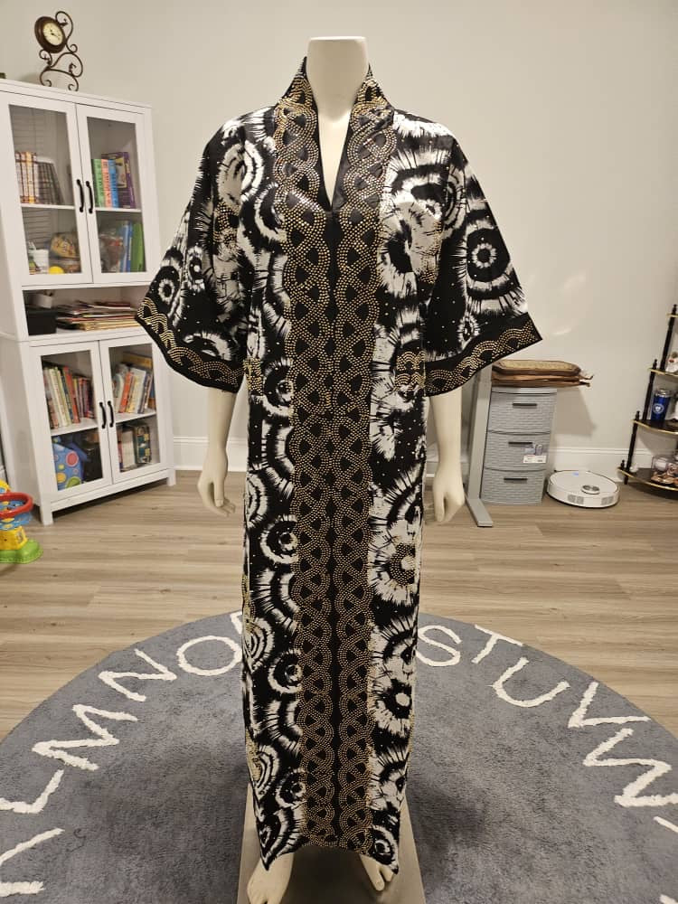 Afro Kimono Dress Afro American Outfits