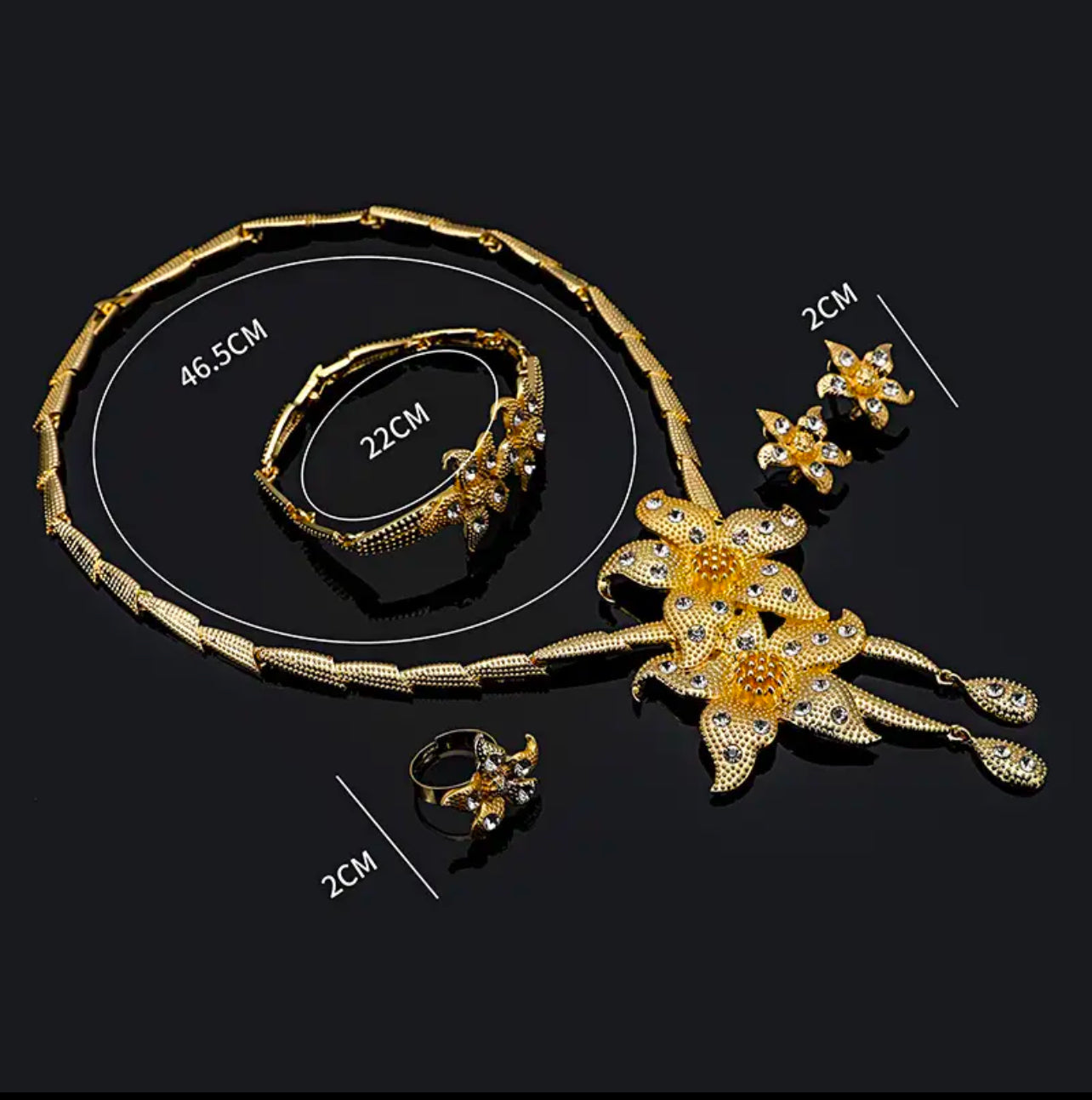 Zinc Alloy Jewelry Set Afro American Outfits