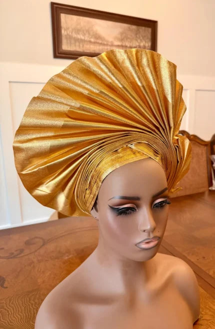 African Unique JS Auto Gele 1p Afro American Outfits