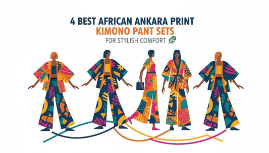 4 Best African Ankara Print Kimono Pant Sets for Stylish Comfort