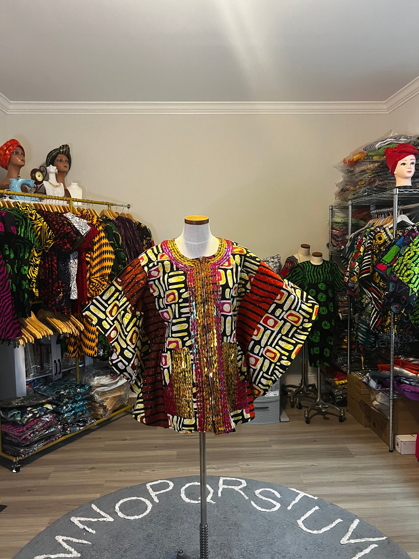 Afro Bead Ankara Top/Blouse Style 1 Afro American Outfits