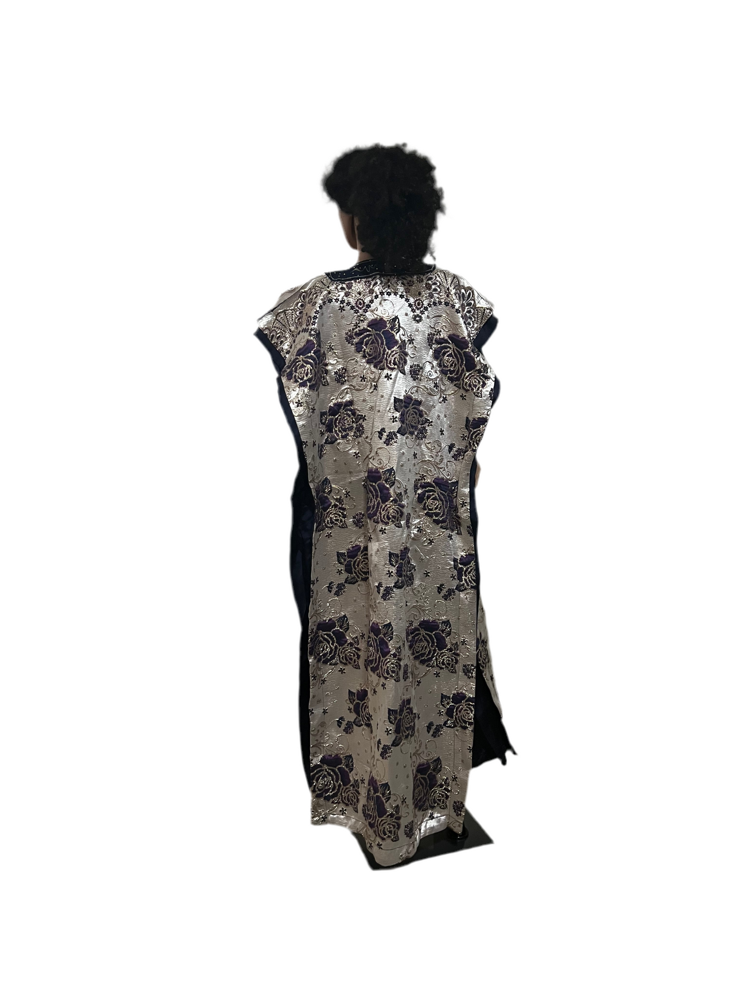 Afro  Lagos Damask Brocade Boubou