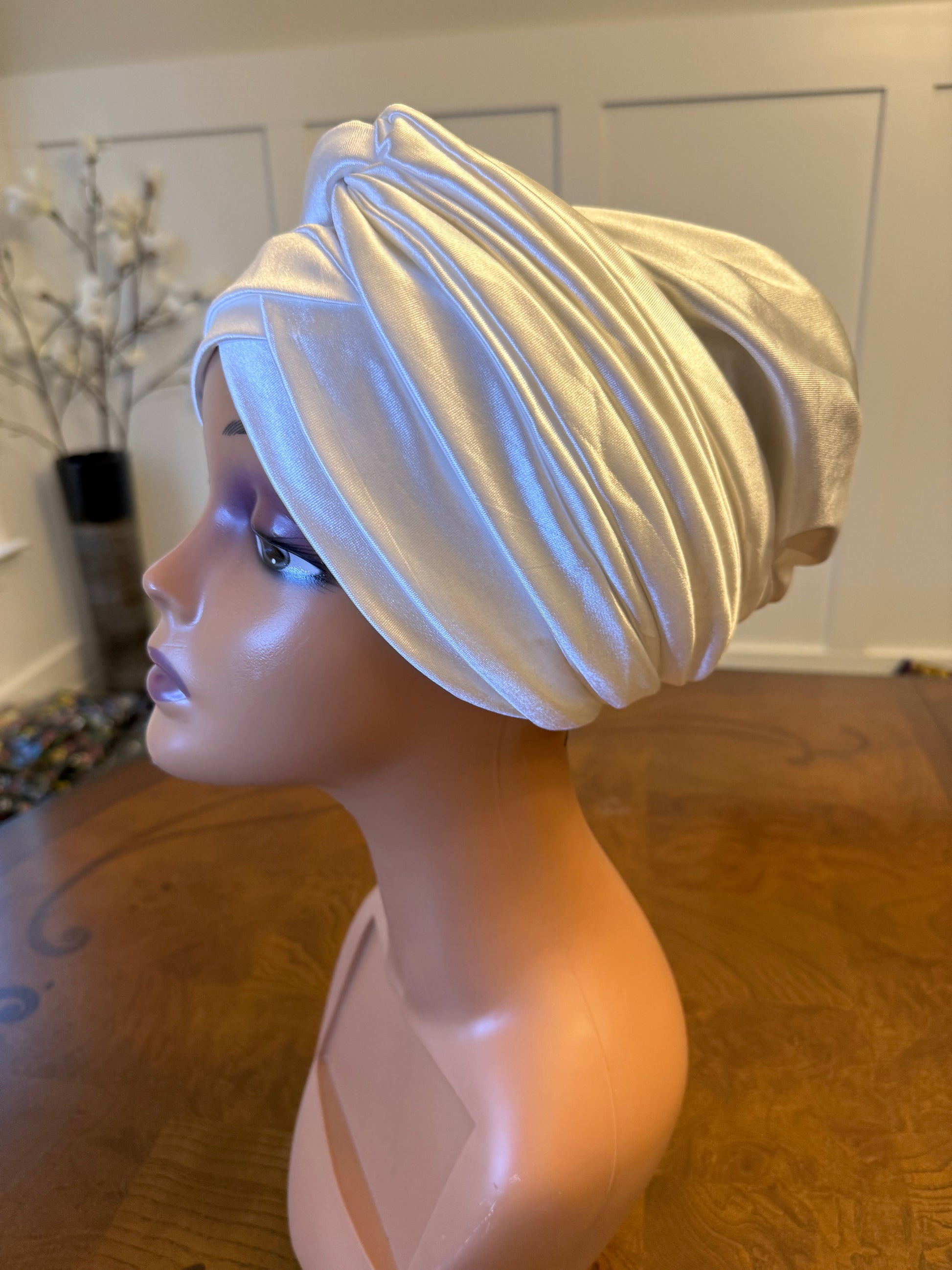 African Twisted Front Turban/Hat/Cap Afro American Outfits