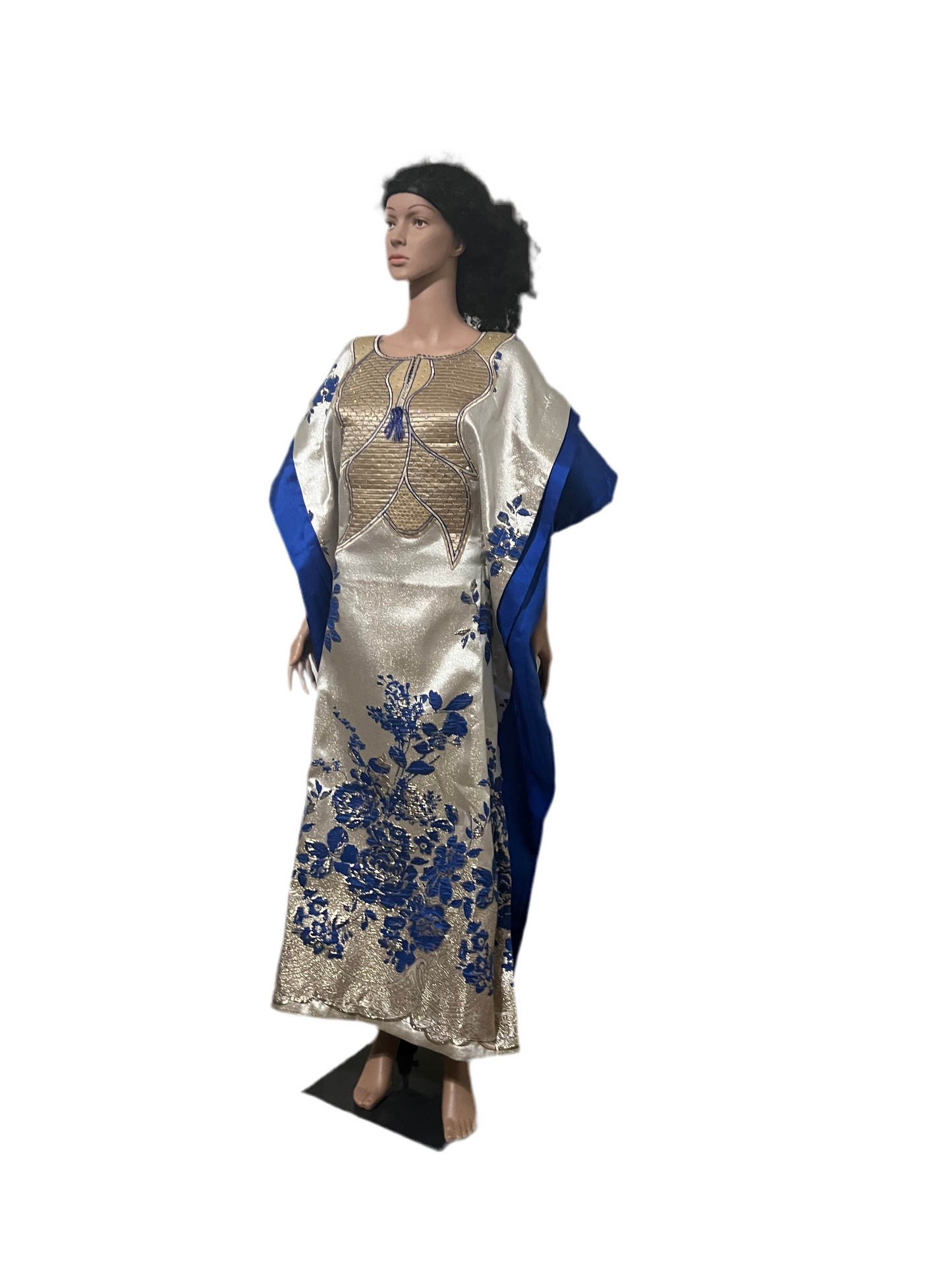 Afro  Lagos Damask Brocade Boubou