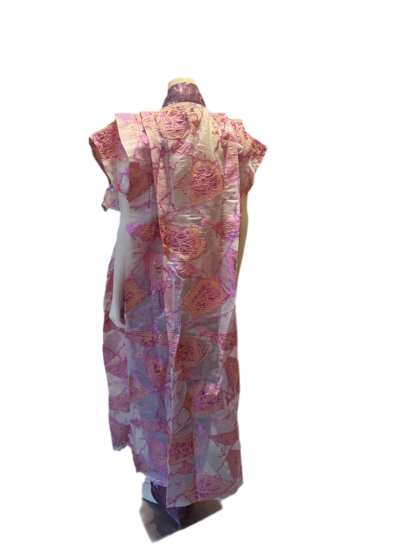 Afro Chic African Luxury Jacquard Brocade Beaded 2p Pant Set Afro American Outfits
