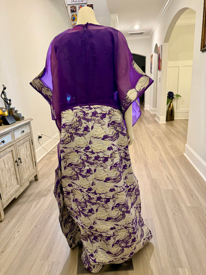 Modern Organza Damask Bubu