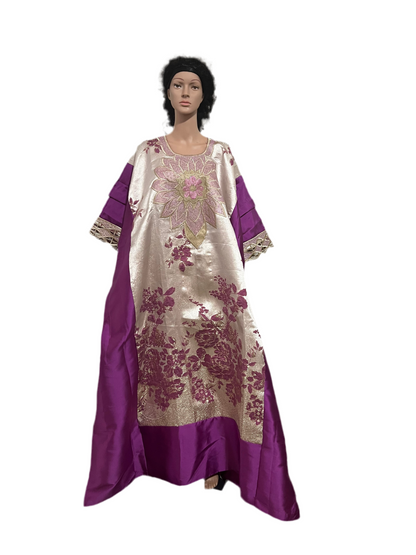 Afro  Lagos Damask Brocade Boubou