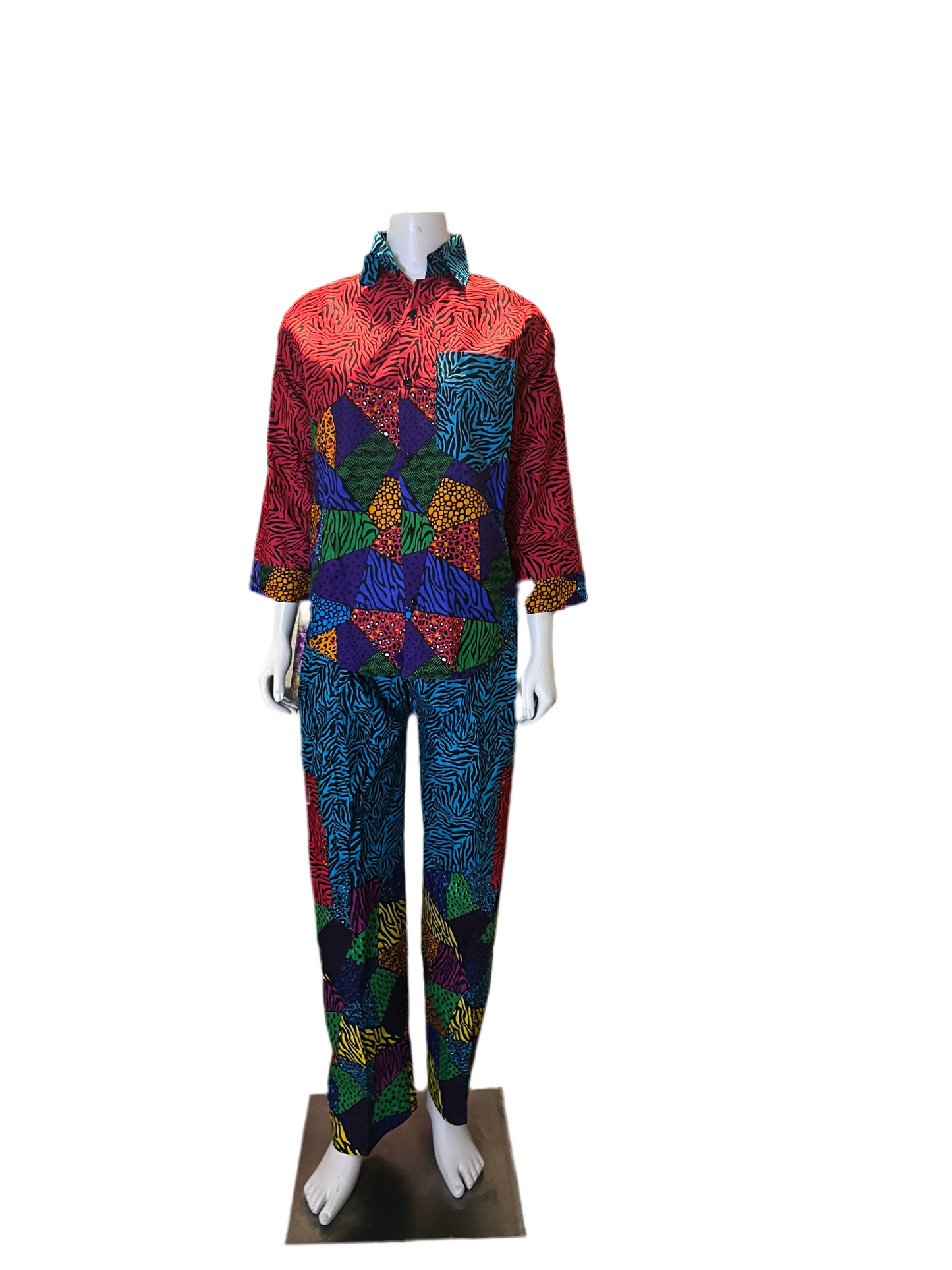 Afro Sisi Eko Pant Set Afro American Outfits