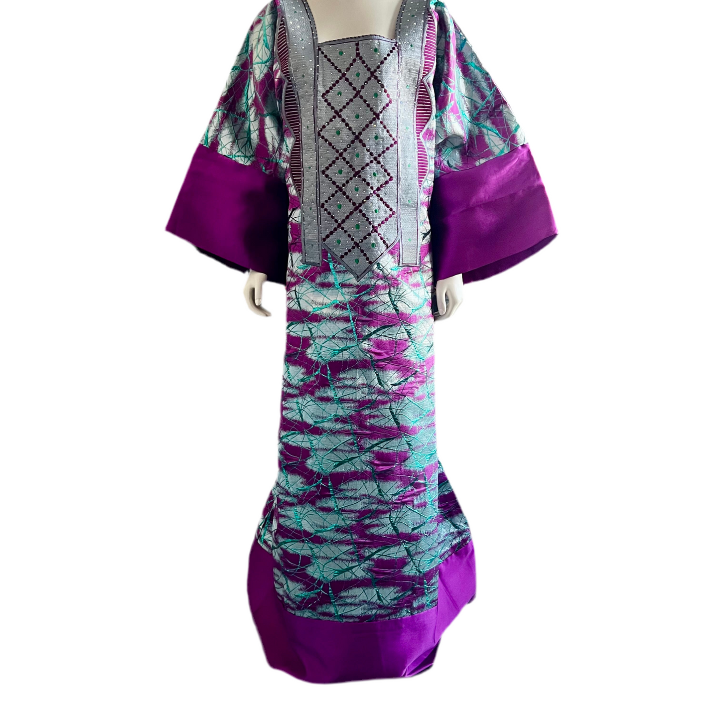 Afro Bithiah Brocade Boubou