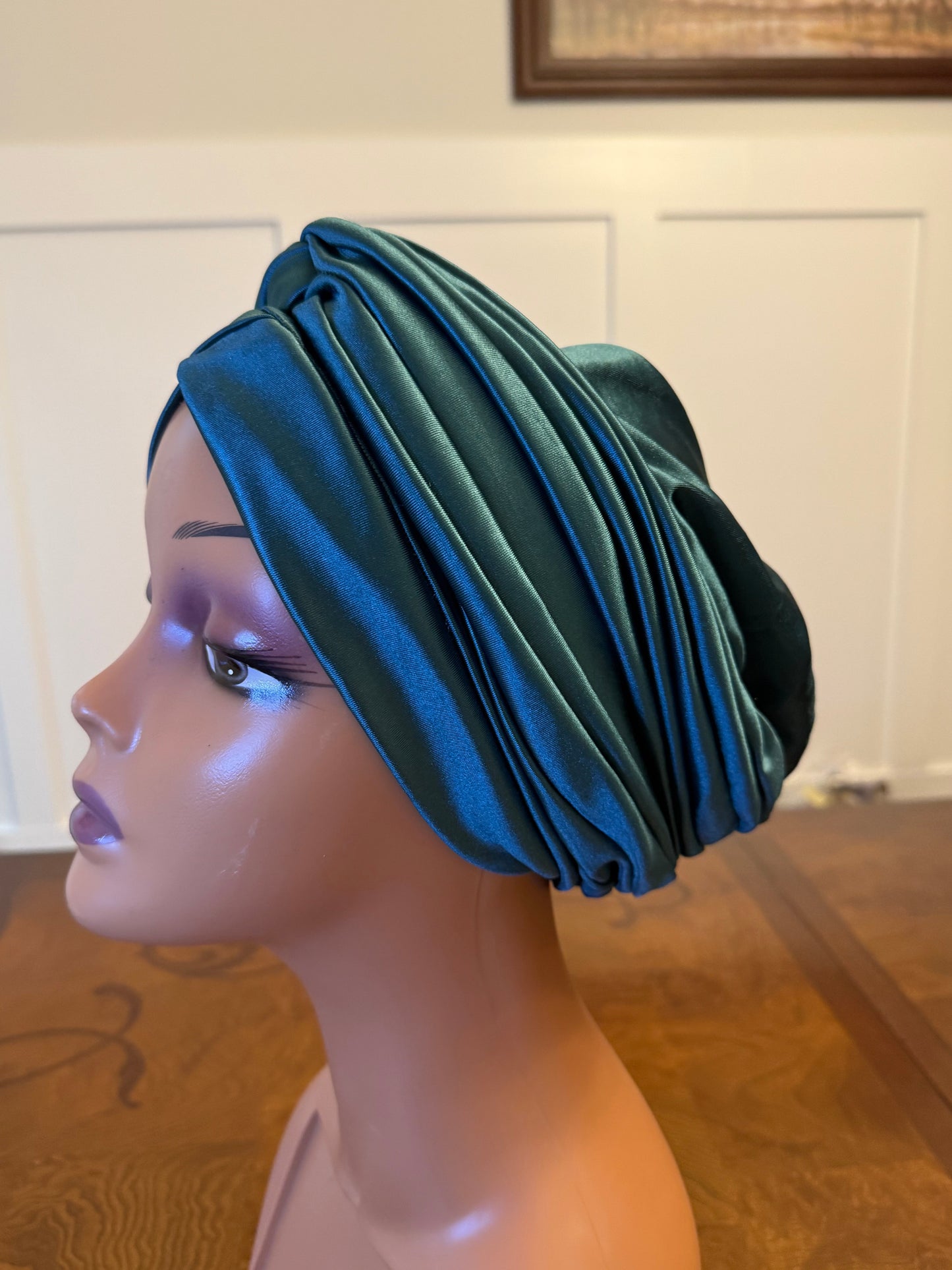 African Twisted Front Turban/Hat/Cap Afro American Outfits