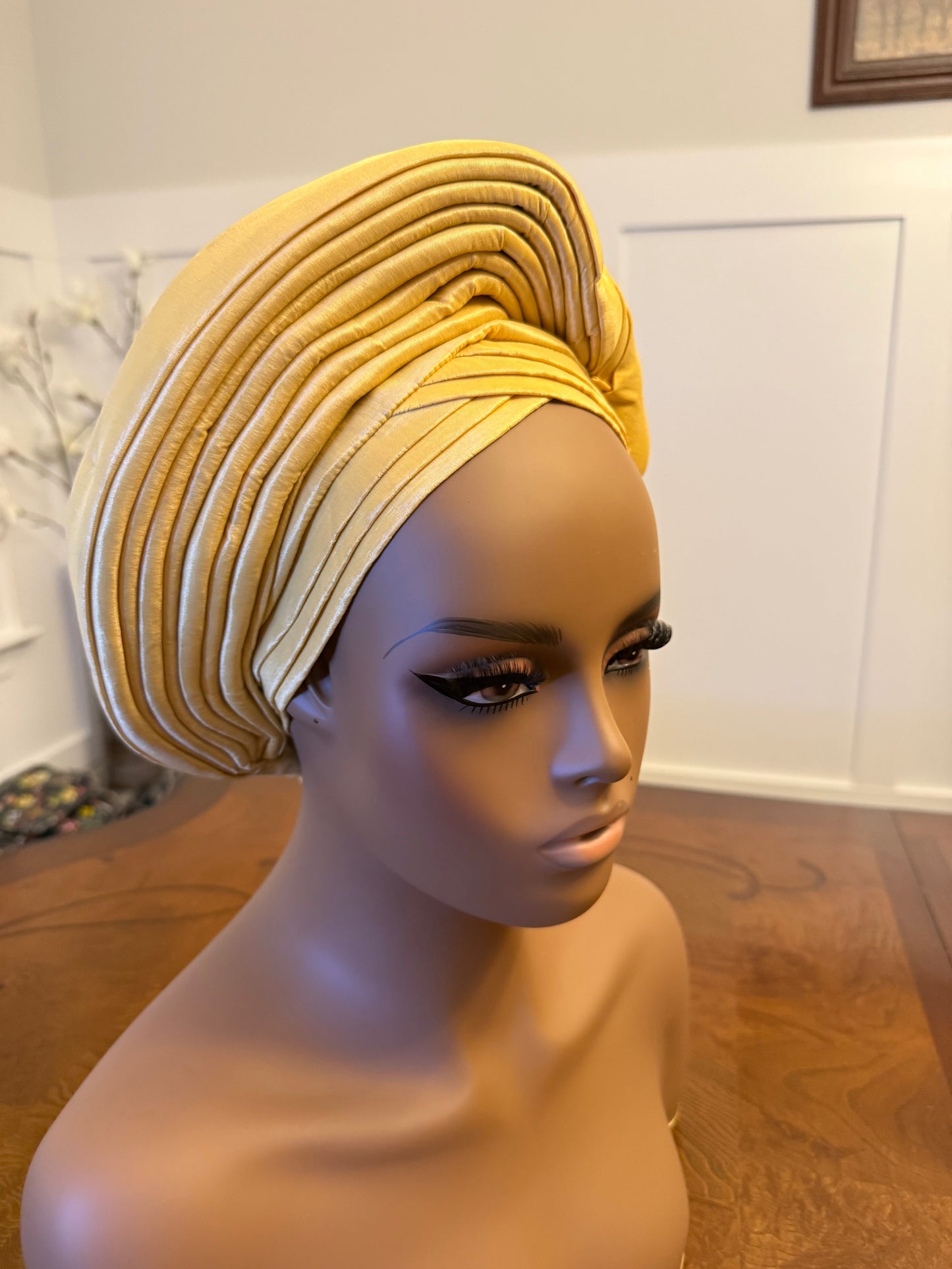 African Turban Auto Gele Afro American Outfits