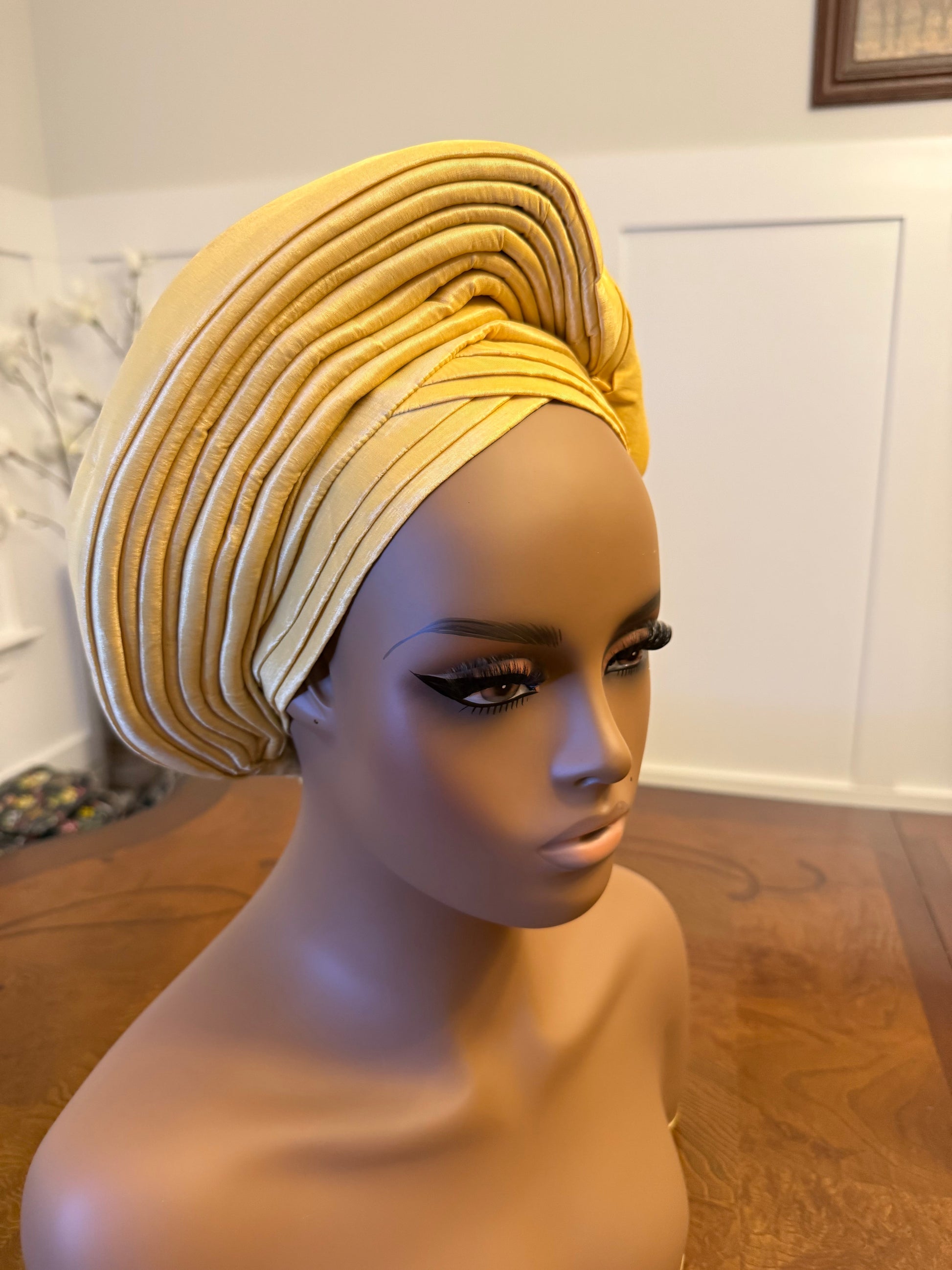 African Turban Auto Gele Afro American Outfits