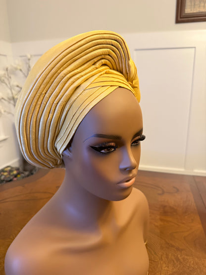 African Turban Auto Gele Afro American Outfits