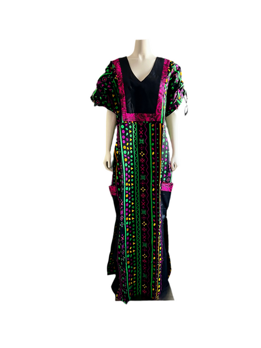 African Print Afro Noa Free Style Dress