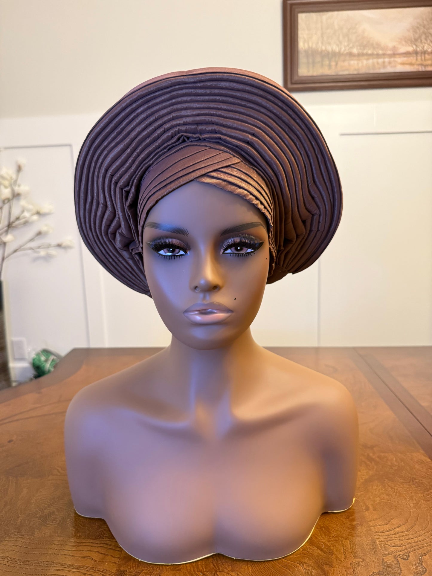 African Turban Auto Gele Afro American Outfits