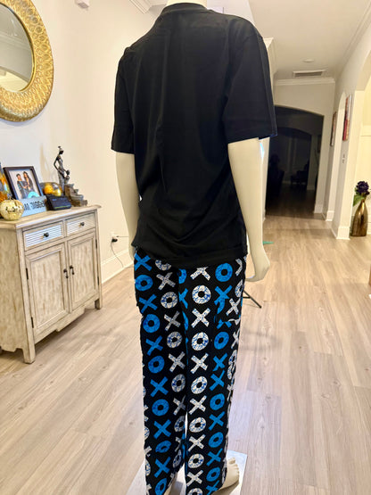 African Print Ankara T. Shirt Cargo 2p Set