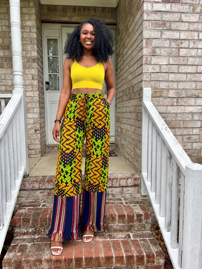 Varieties African Ethnic Prints Unisex Ankara Cargo Pants/Bottom