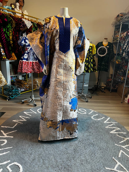 Afro Hadassah Luxury Damask Boubou style 2 Afro American Outfits