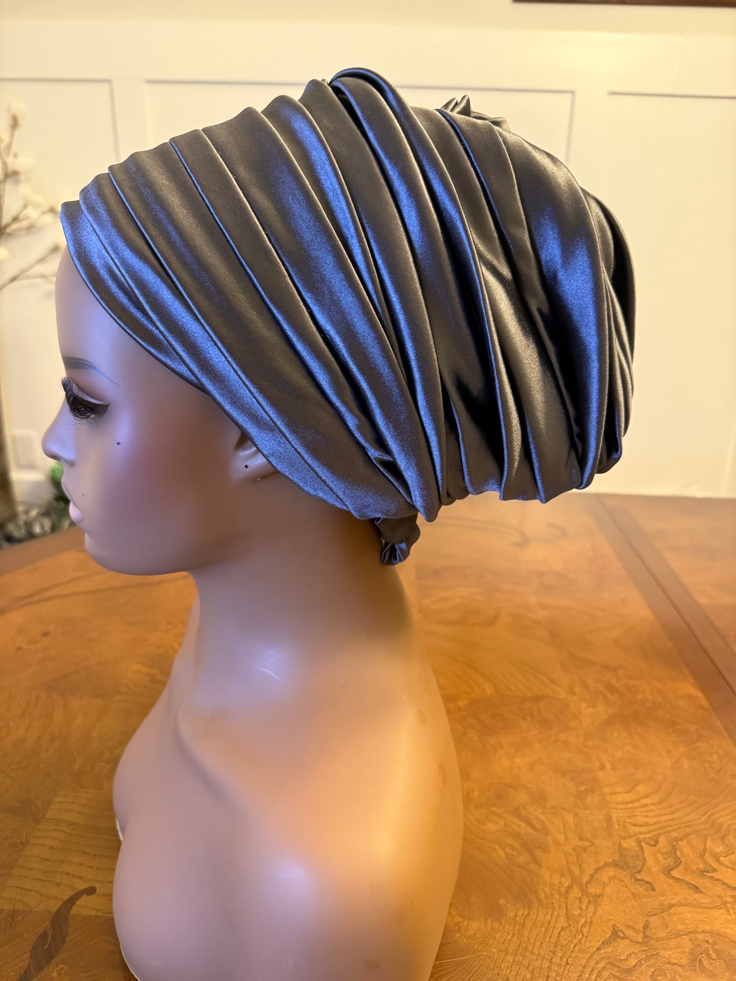African Step Patterned Turban