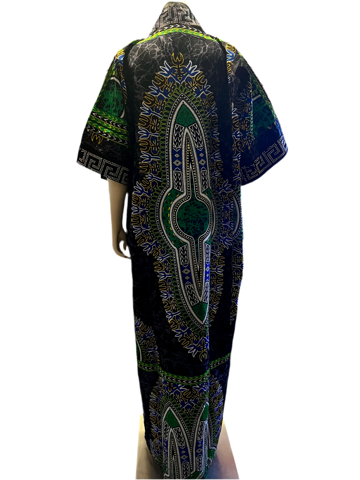 Afro Kimono Dress