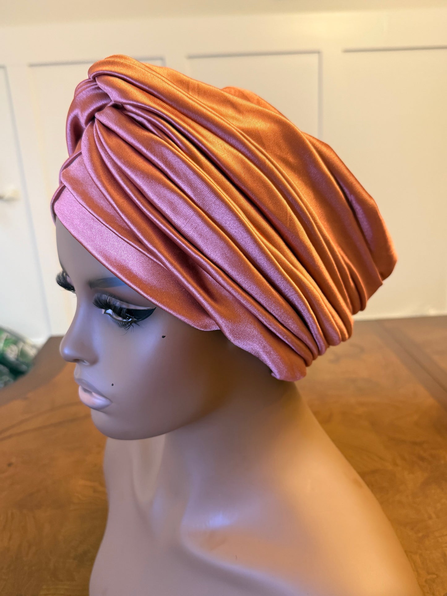 African Twisted Front Turban/Hat/Cap Afro American Outfits