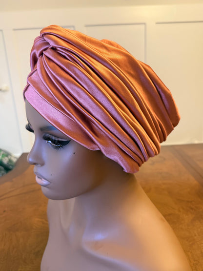 African Twisted Front Turban/Hat/Cap Afro American Outfits