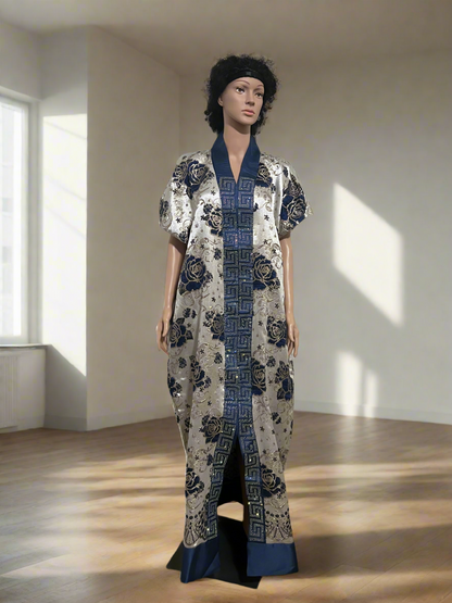 Afro Jasper Brocade Kaftan