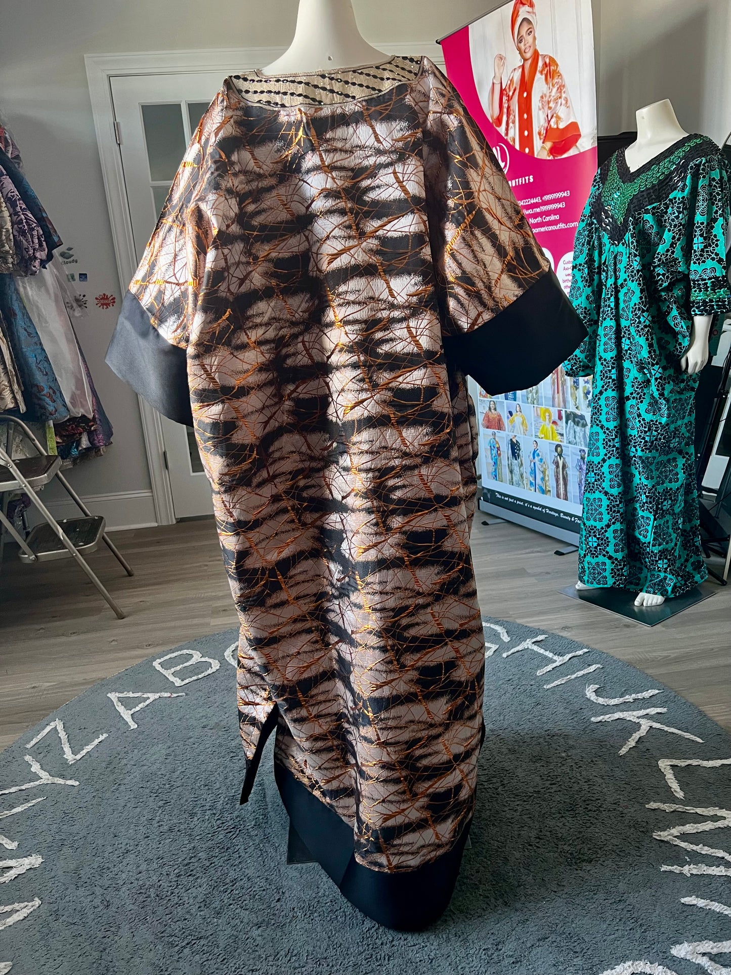 Afro Bithiah Brocade Boubou