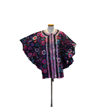 Afro Beaded Ankara Tops/Blouse Style 2