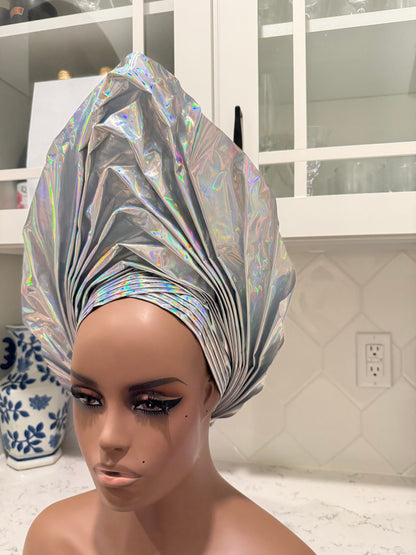 Metallic Leather Auto Gele 1p Afro American Outfits