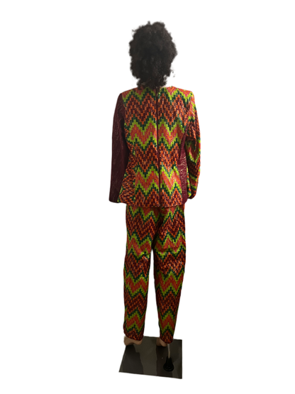 Afro Ashanti Pant Set Afro American Outfits
