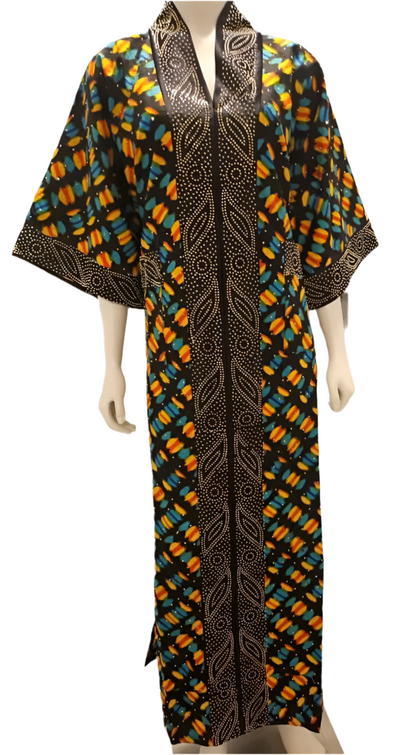 Afro Kimono Dress