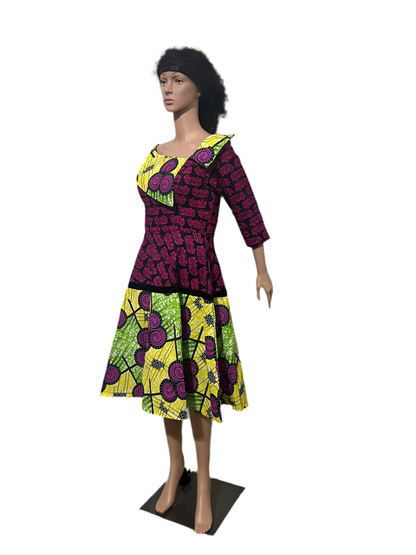 Afro Elza Dress