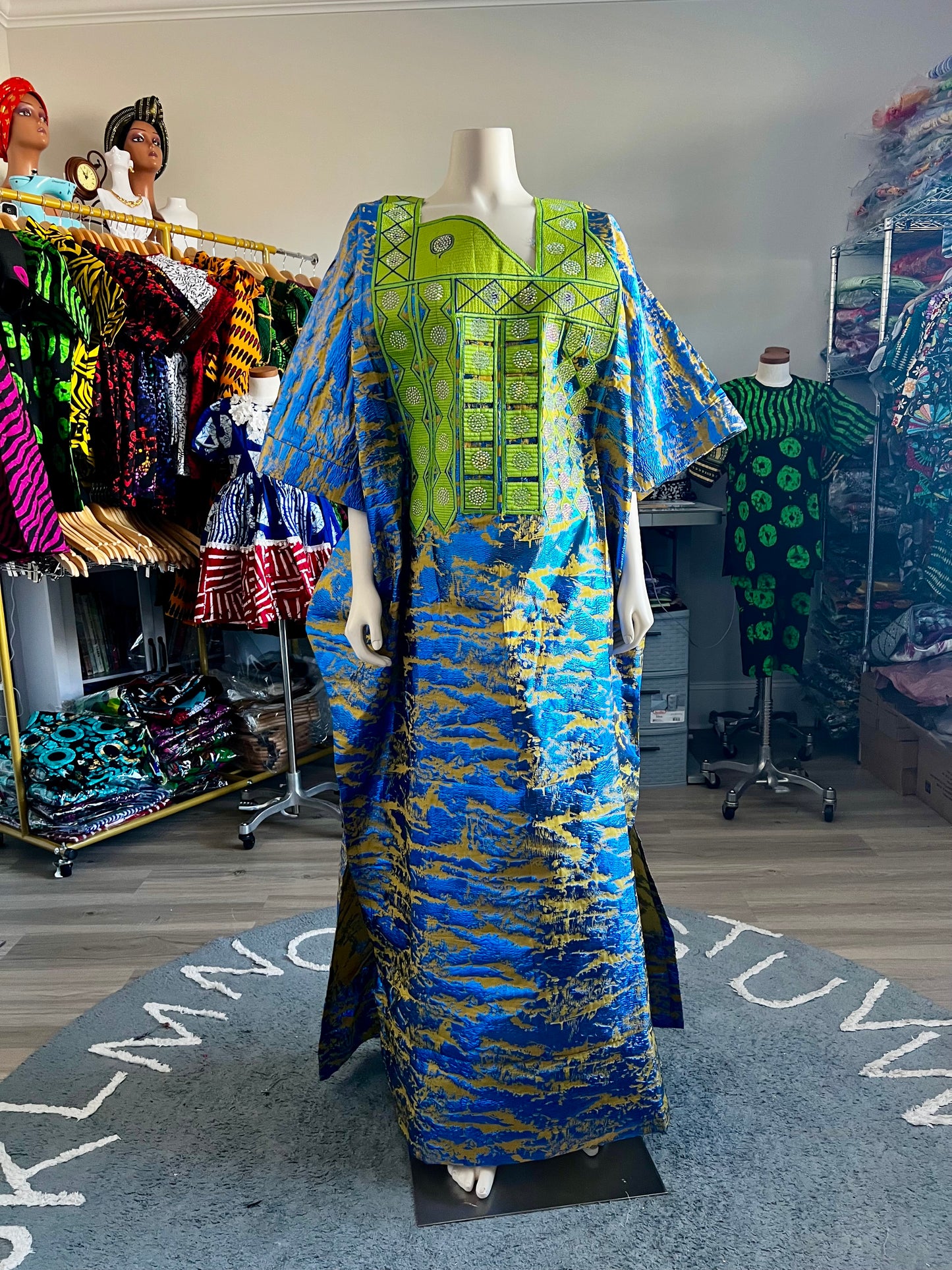 Afro Bithiah Brocade Boubou