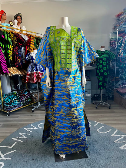 Afro Bithiah Brocade Boubou