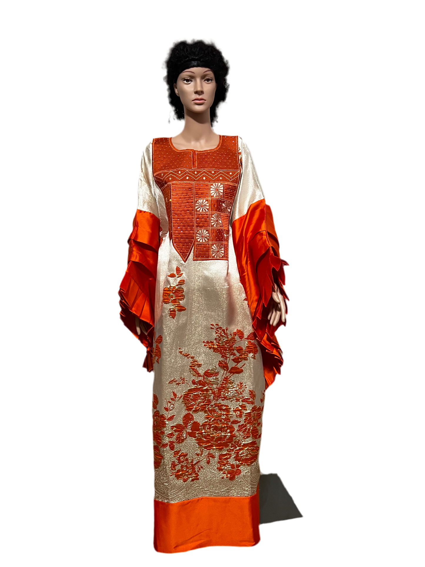 Afro  Lagos Damask Brocade Boubou