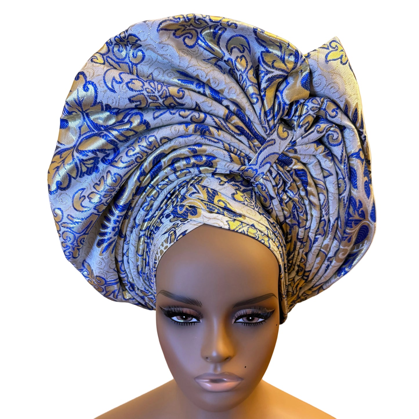 African Damask Autogele/Dastar/Hijab/Chador/Tigno/ headscarf/wrap/Hat