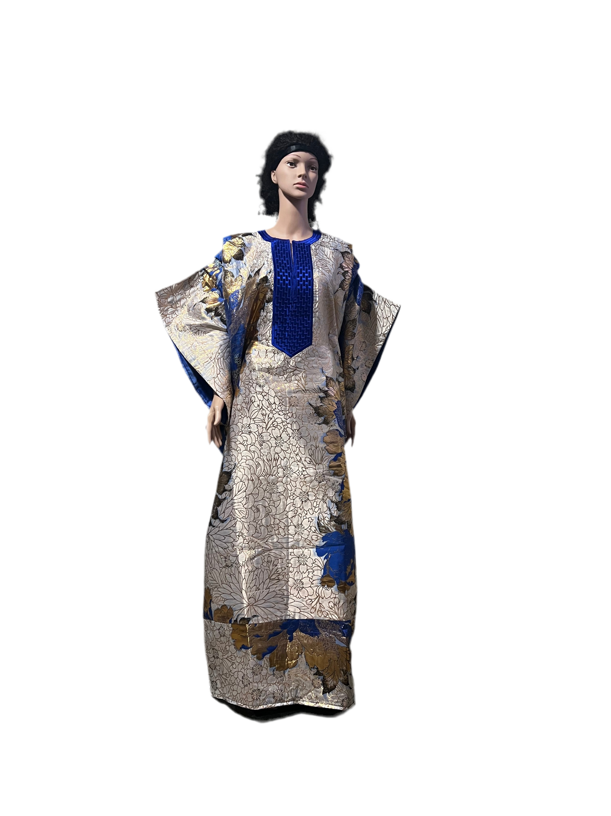 Afro Hadassah Luxury Damask Boubou style 2 Afro American Outfits