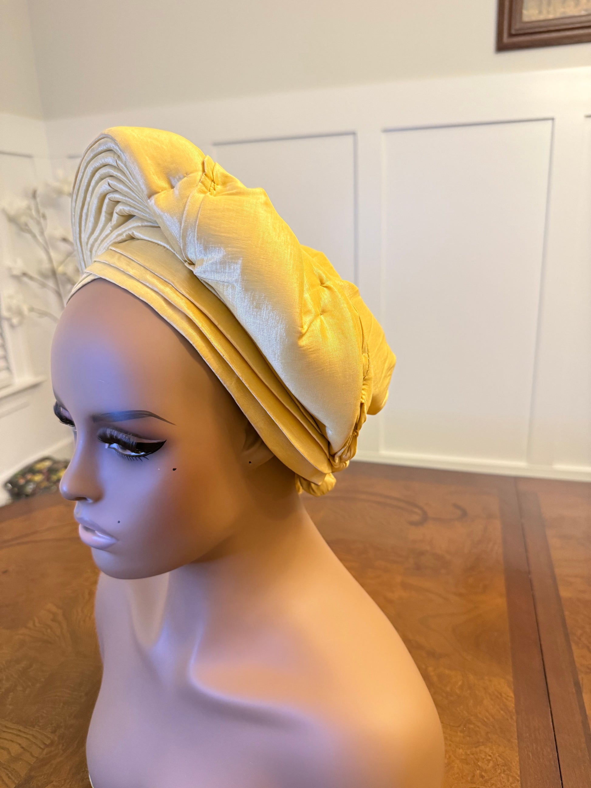 African Turban Auto Gele Afro American Outfits