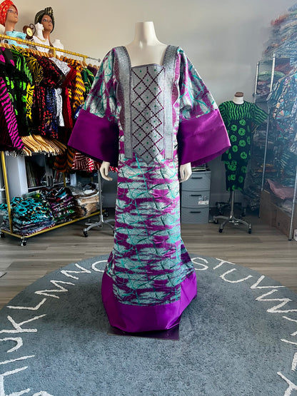 Afro Bithiah Brocade Boubou