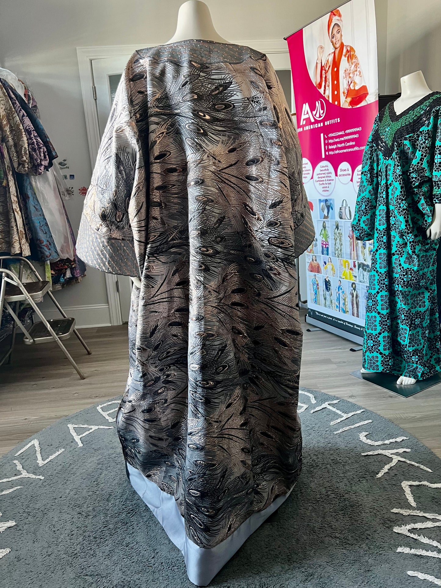 Afro Bithiah Brocade Boubou