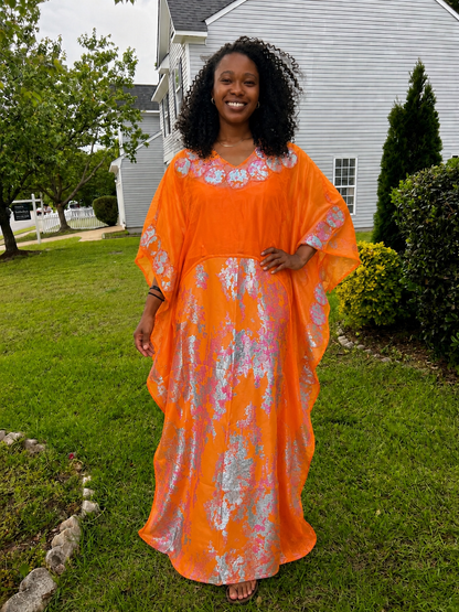 Modern Organza Damask Bubu