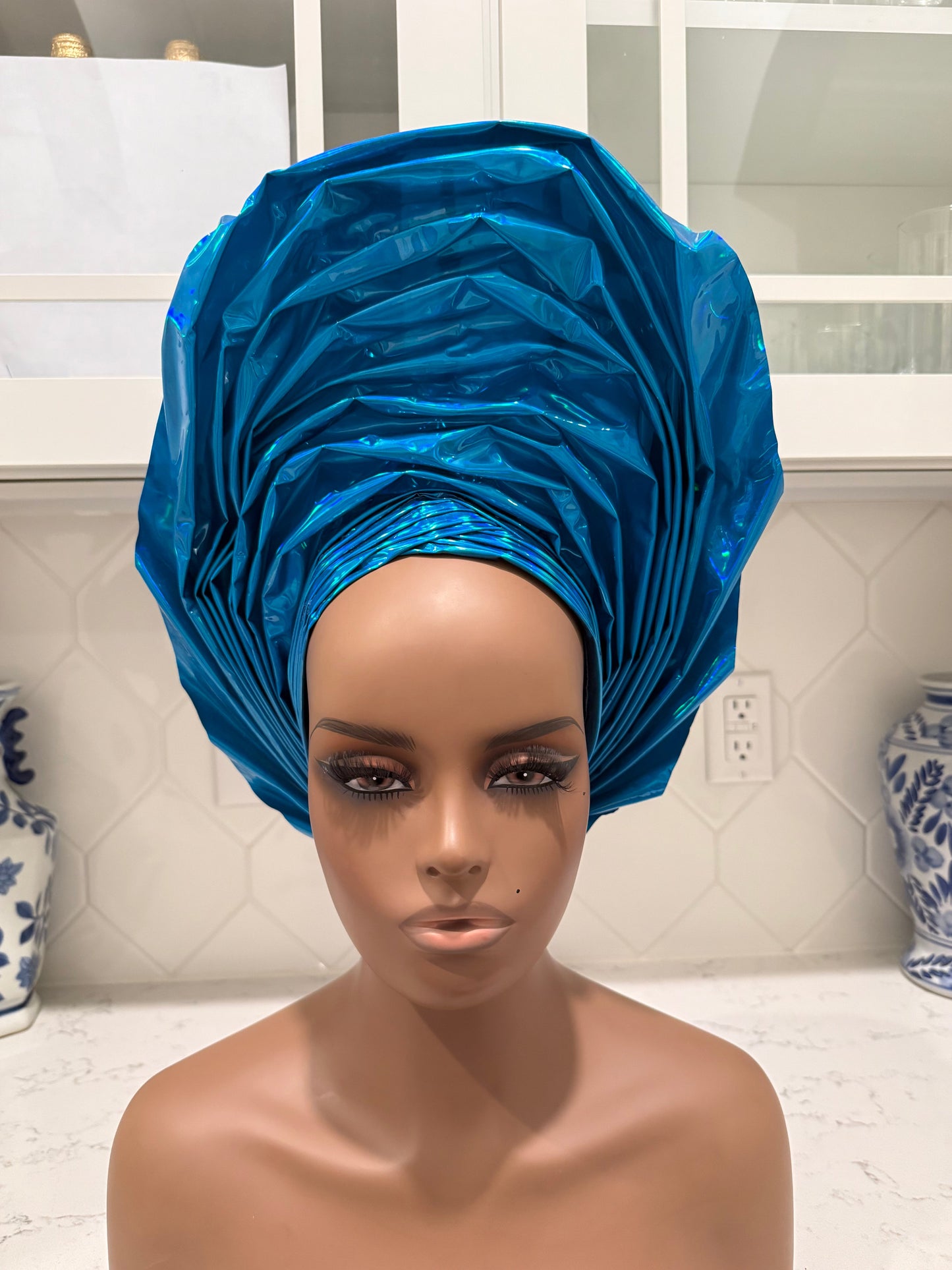 Metallic Leather Auto Gele 1p Afro American Outfits