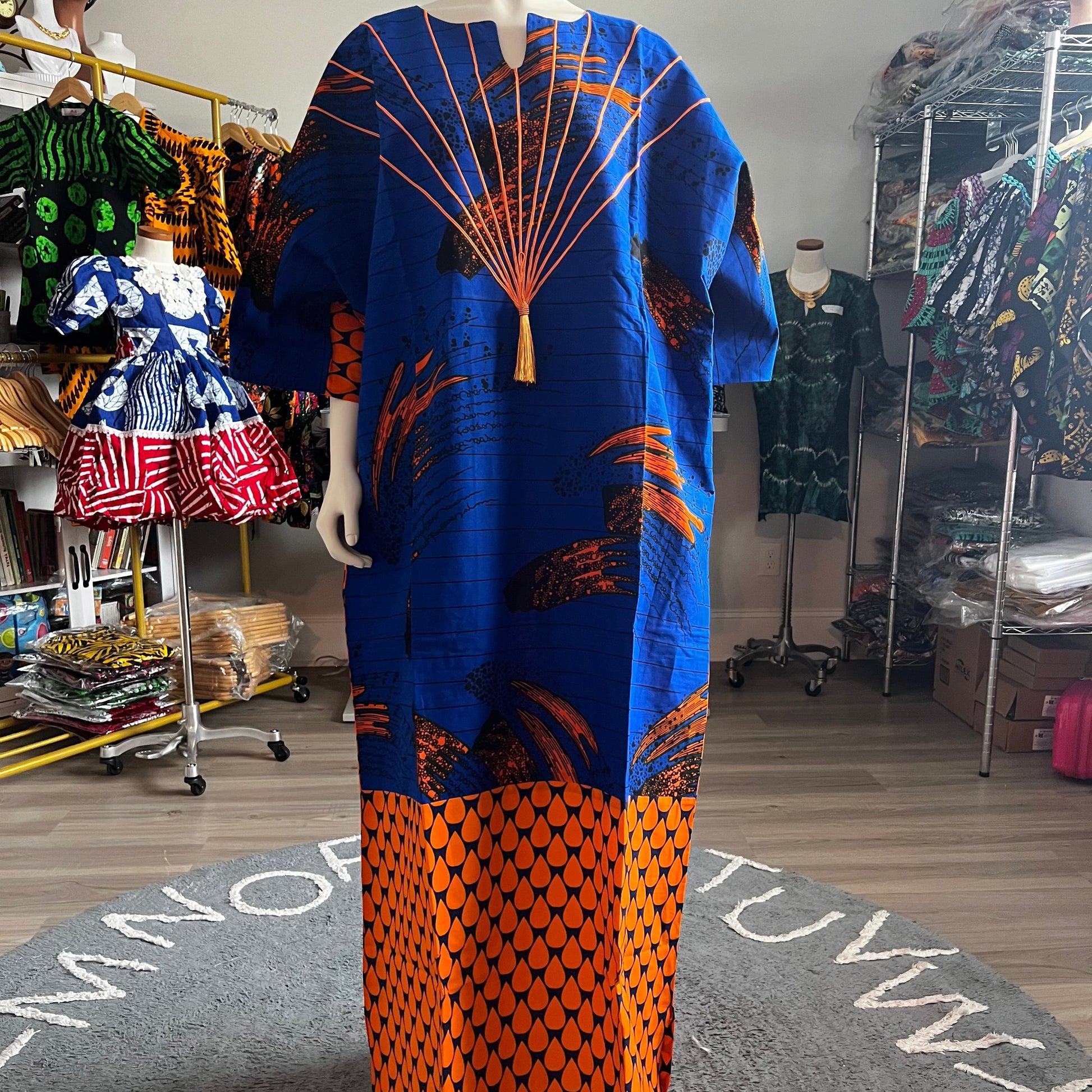 Afro Yenogua Maxi Dress Afro American Outfits