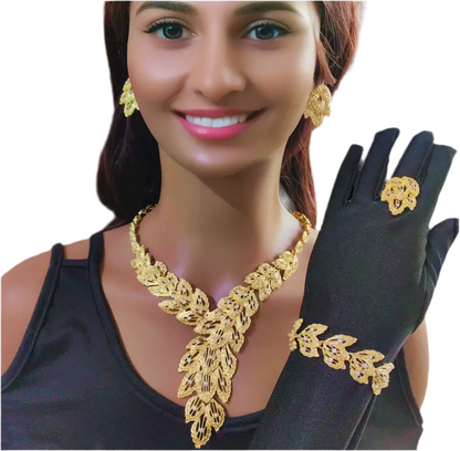 Elegance Jewelry Set Afro American Outfits