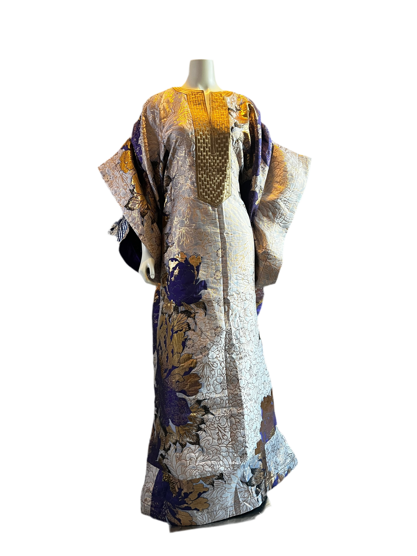 Afro Hadassah Luxury Damask Boubou style 2 Afro American Outfits