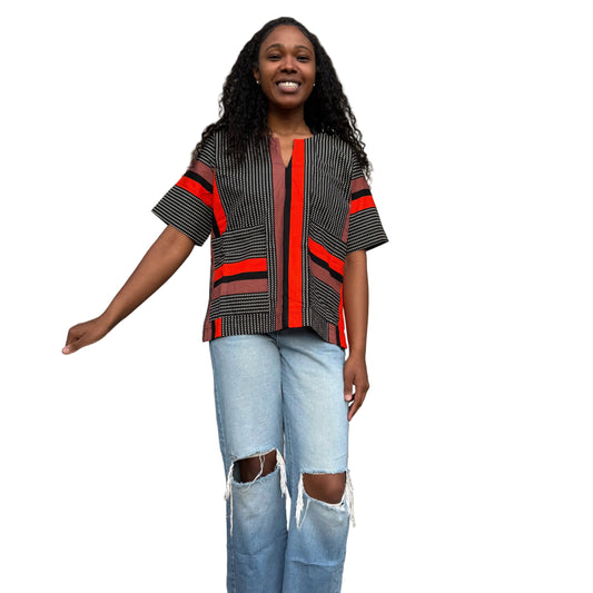 African Prints Ankara Women Danshiki Tops