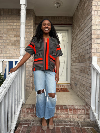 African Prints Ankara Women Danshiki Tops